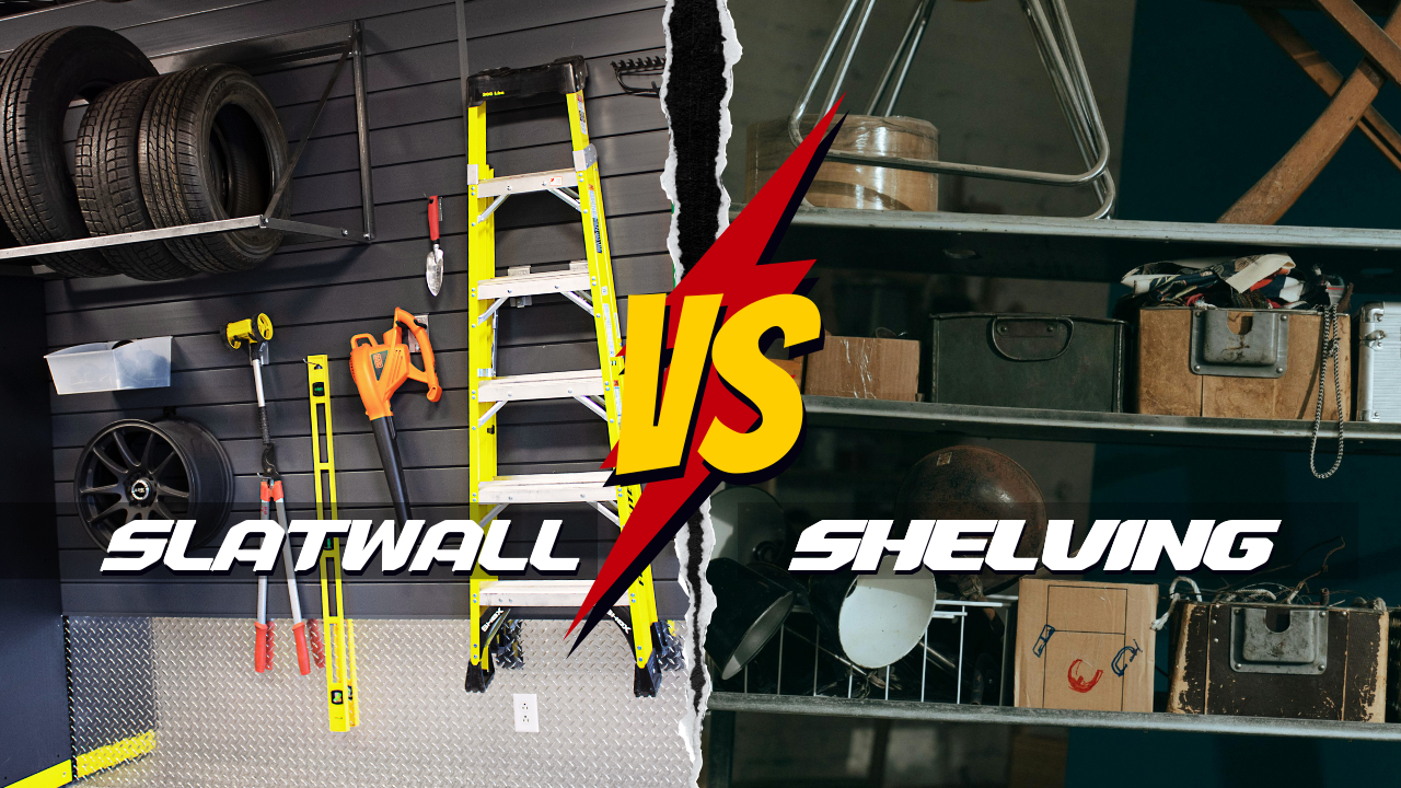 Slatwall vs. Shelving: Which One is Right for You?