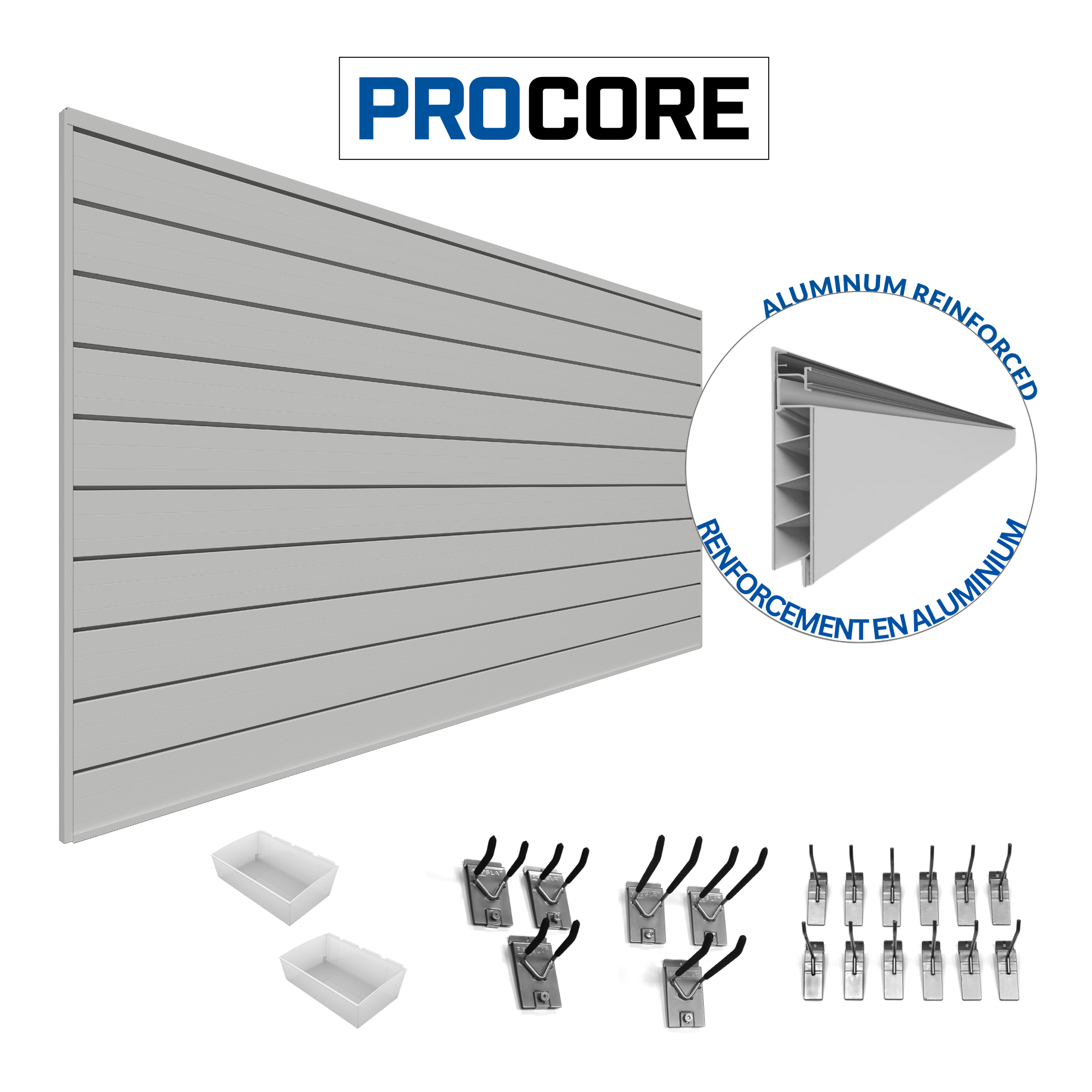 PROCORE Slatwall Organizer Bundle