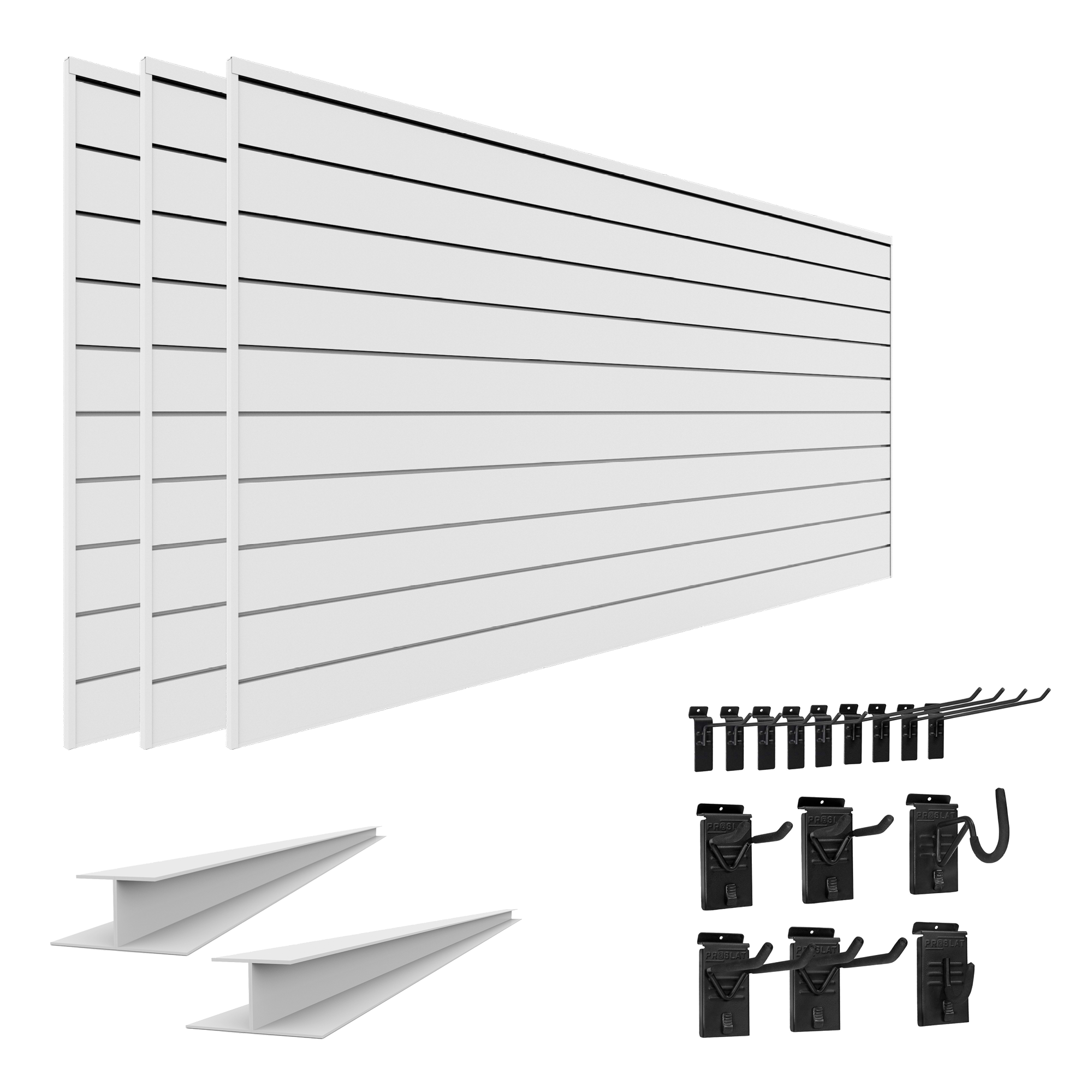 PVC Slatwall Standard Bundle – STEALTH