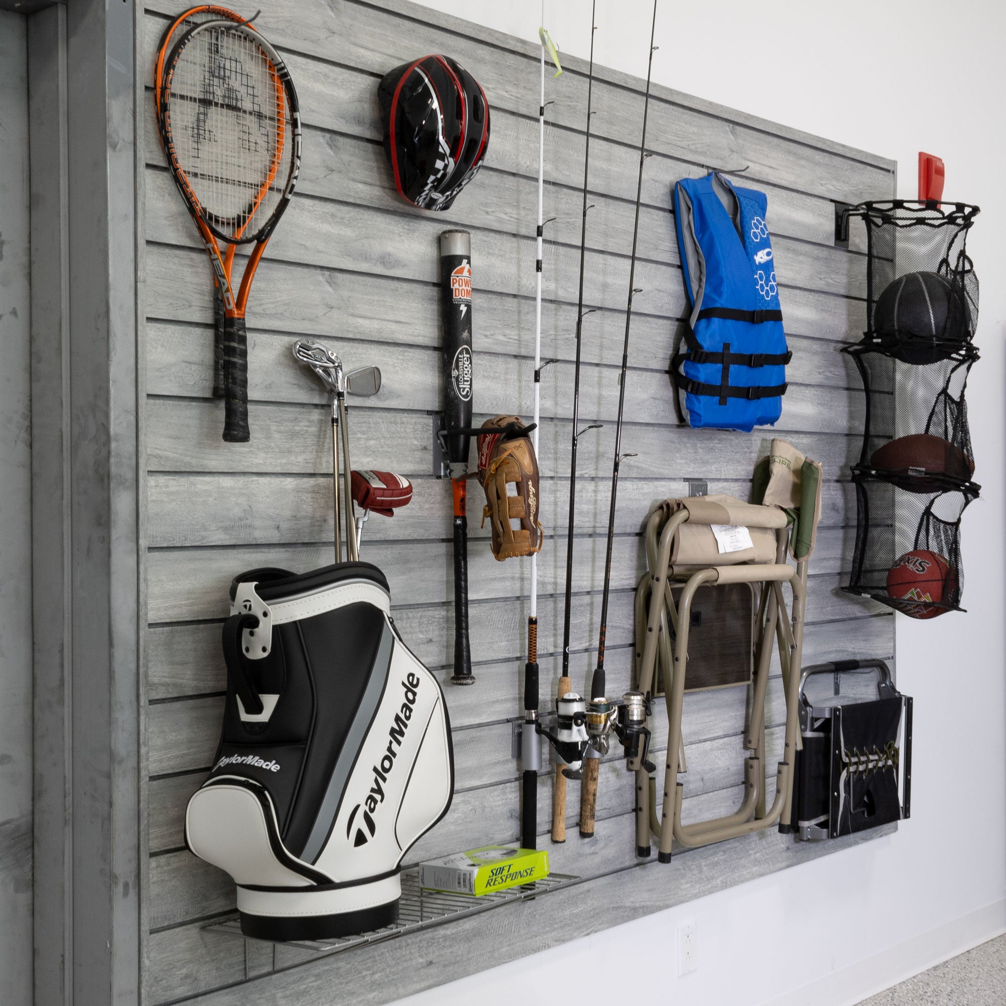 4 ft. x 8 ft. PROCORE PLUS PVC Slatwall – 2 Pack 64 sq ft