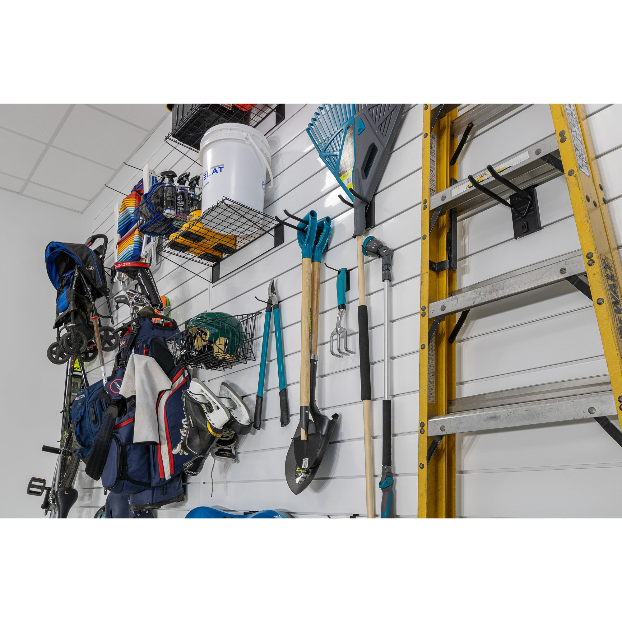 PVC Slatwall Organizer Bundle – STEALTH