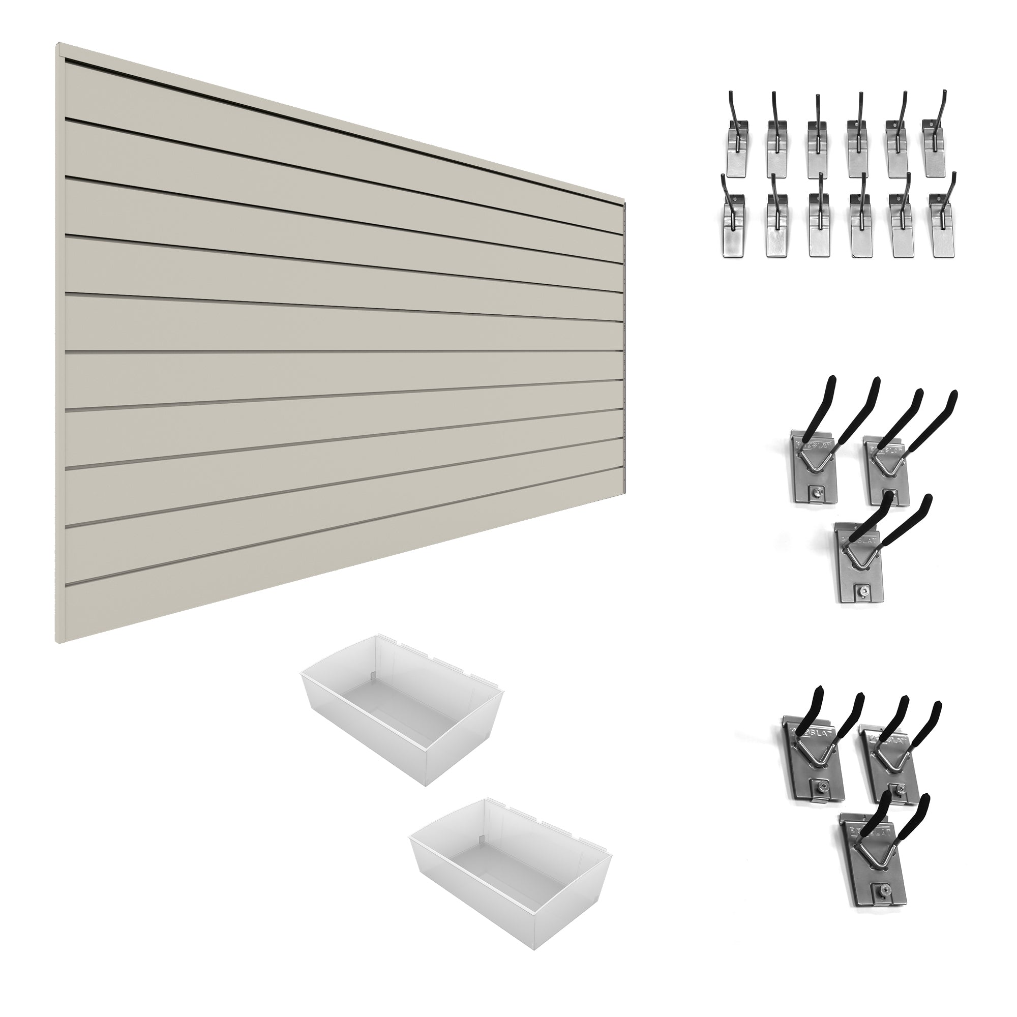PVC Slatwall Organizer Bundle