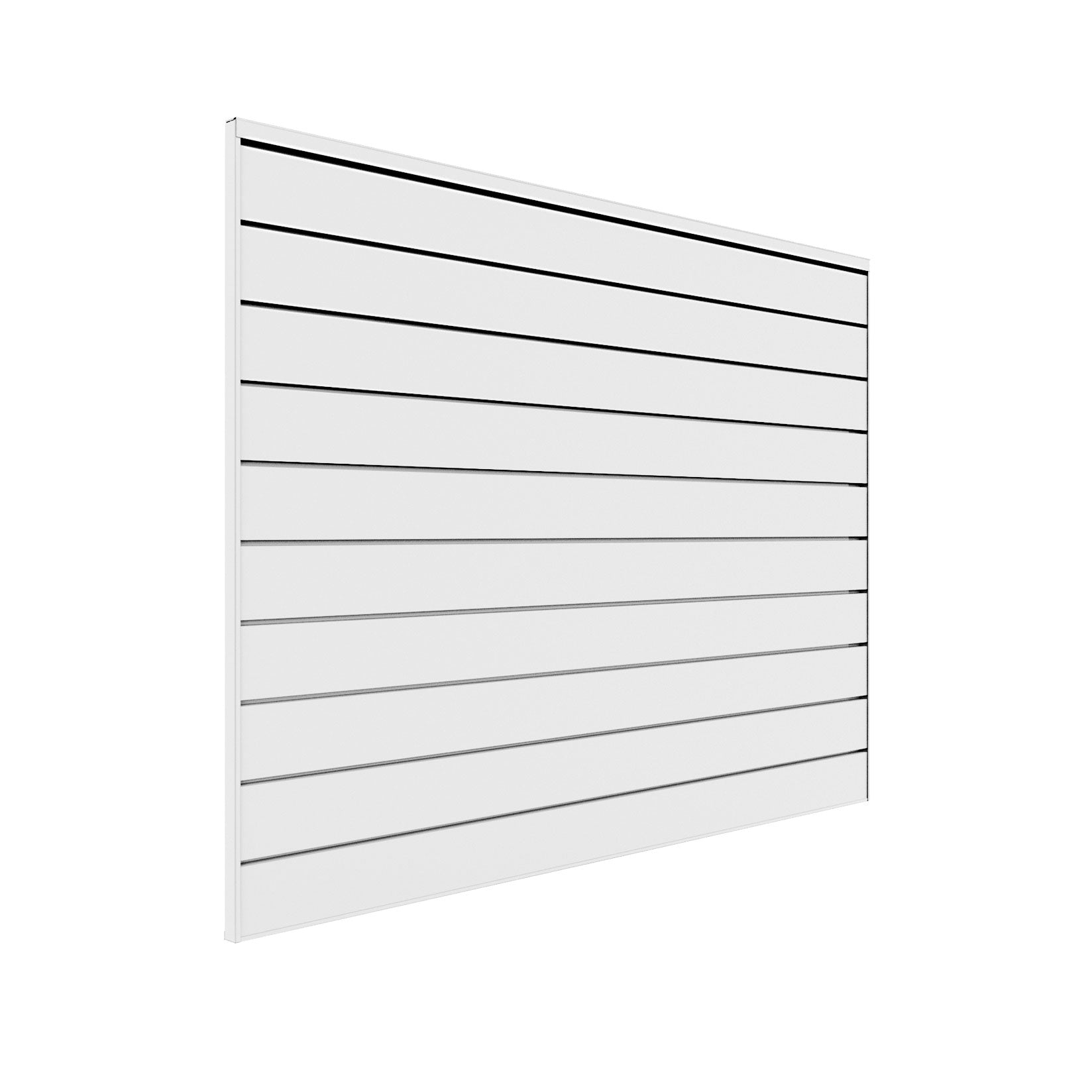 4 ft. x 4 ft. PVC Slatwall