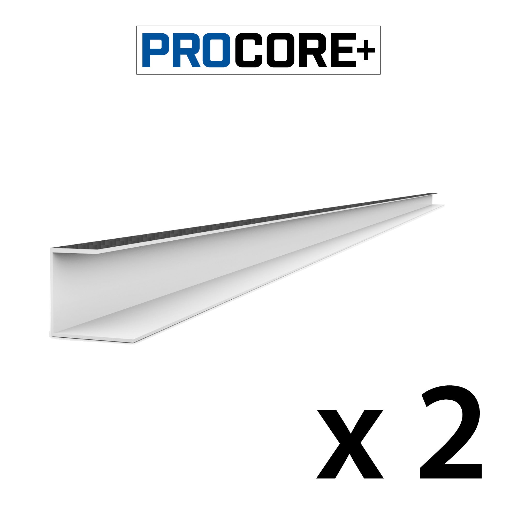 8 ft. PROCORE PLUS PVC J-Trim Pack