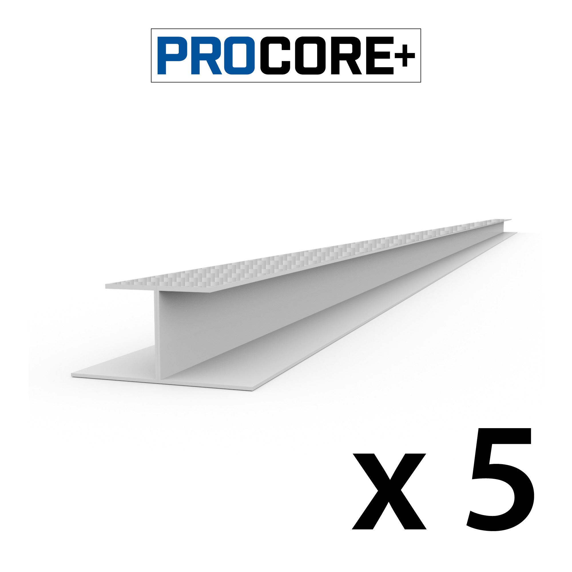 8 ft. PROCORE PVC H-Trim Pack