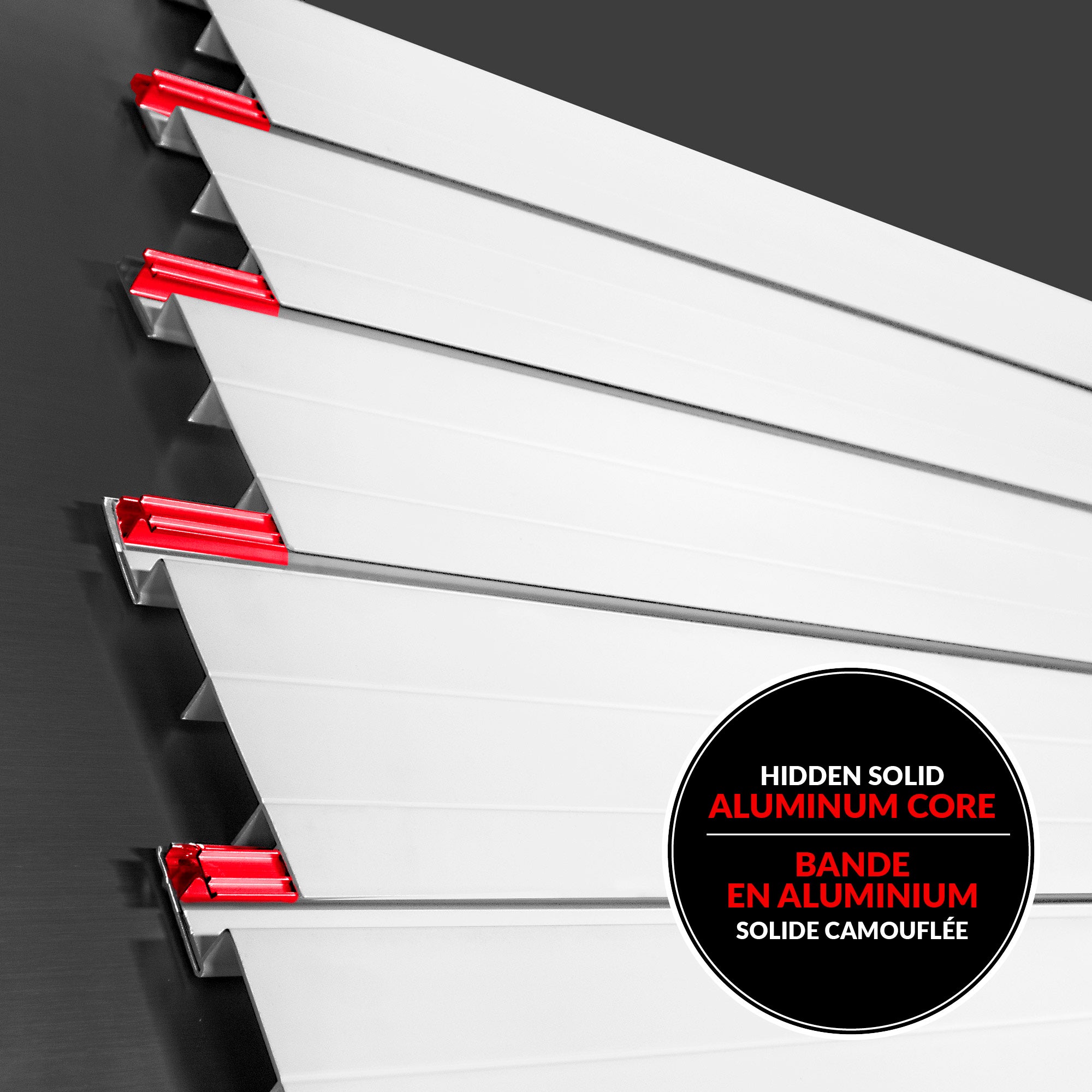 4 ft. x 8 ft. PROCORE PVC Slatwall