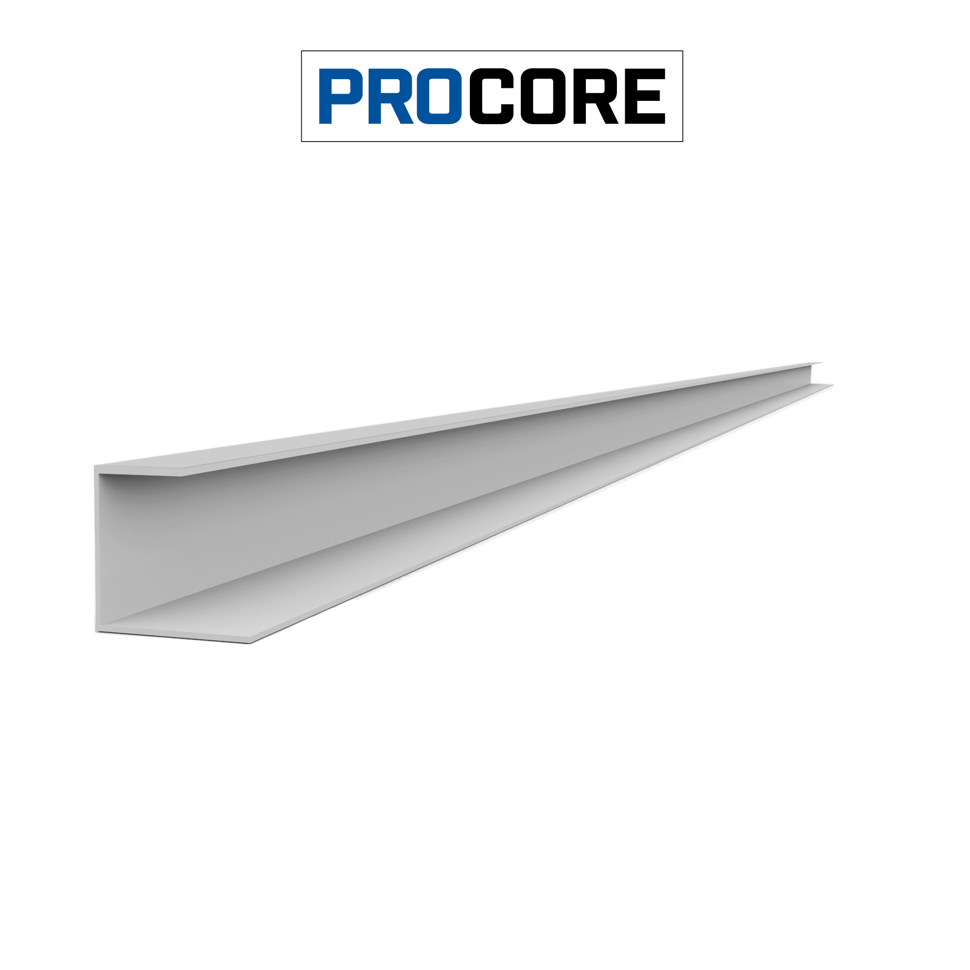 8 ft. PROCORE PVC J Trim Pack
