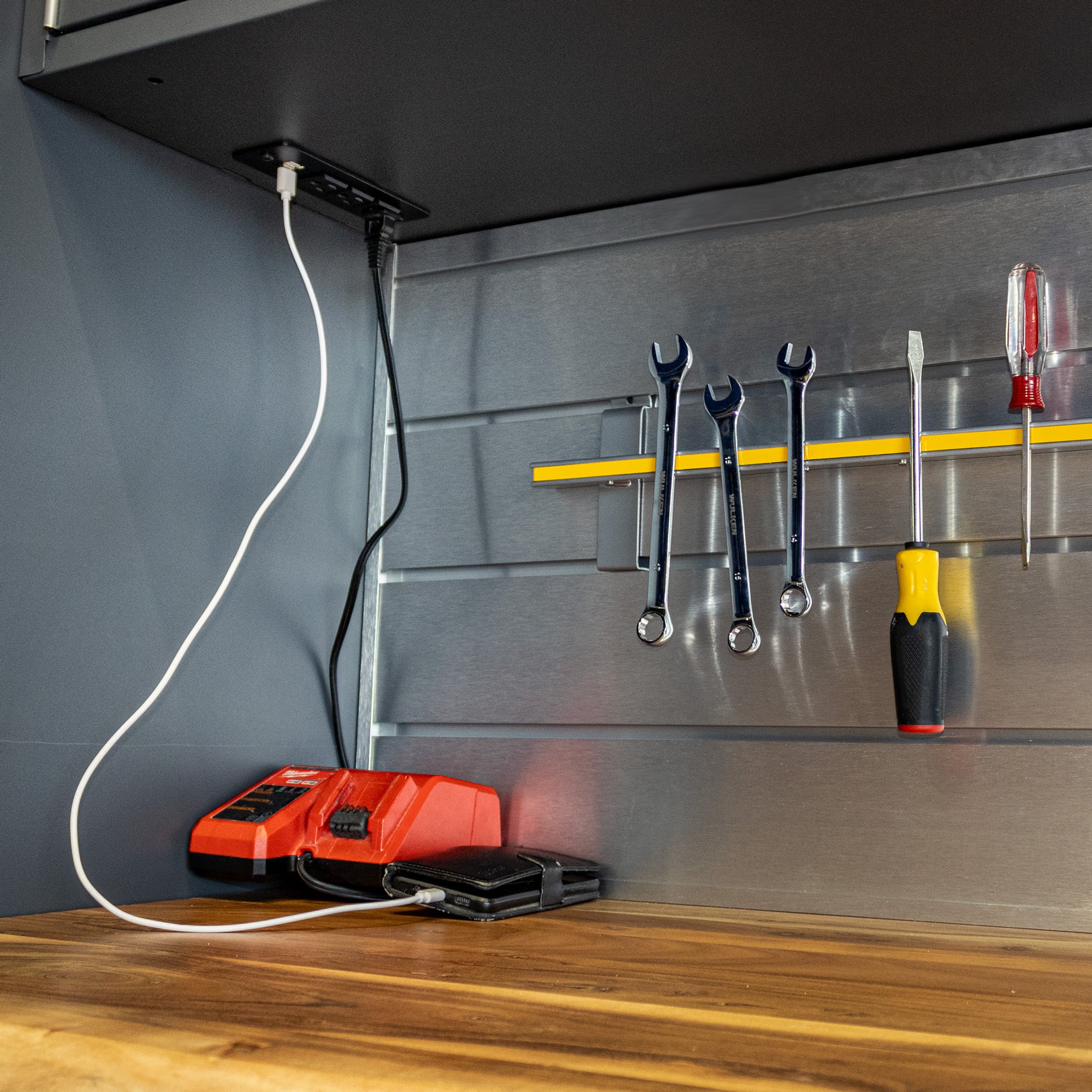 Fusion/LUX Power Bar for Wallmount