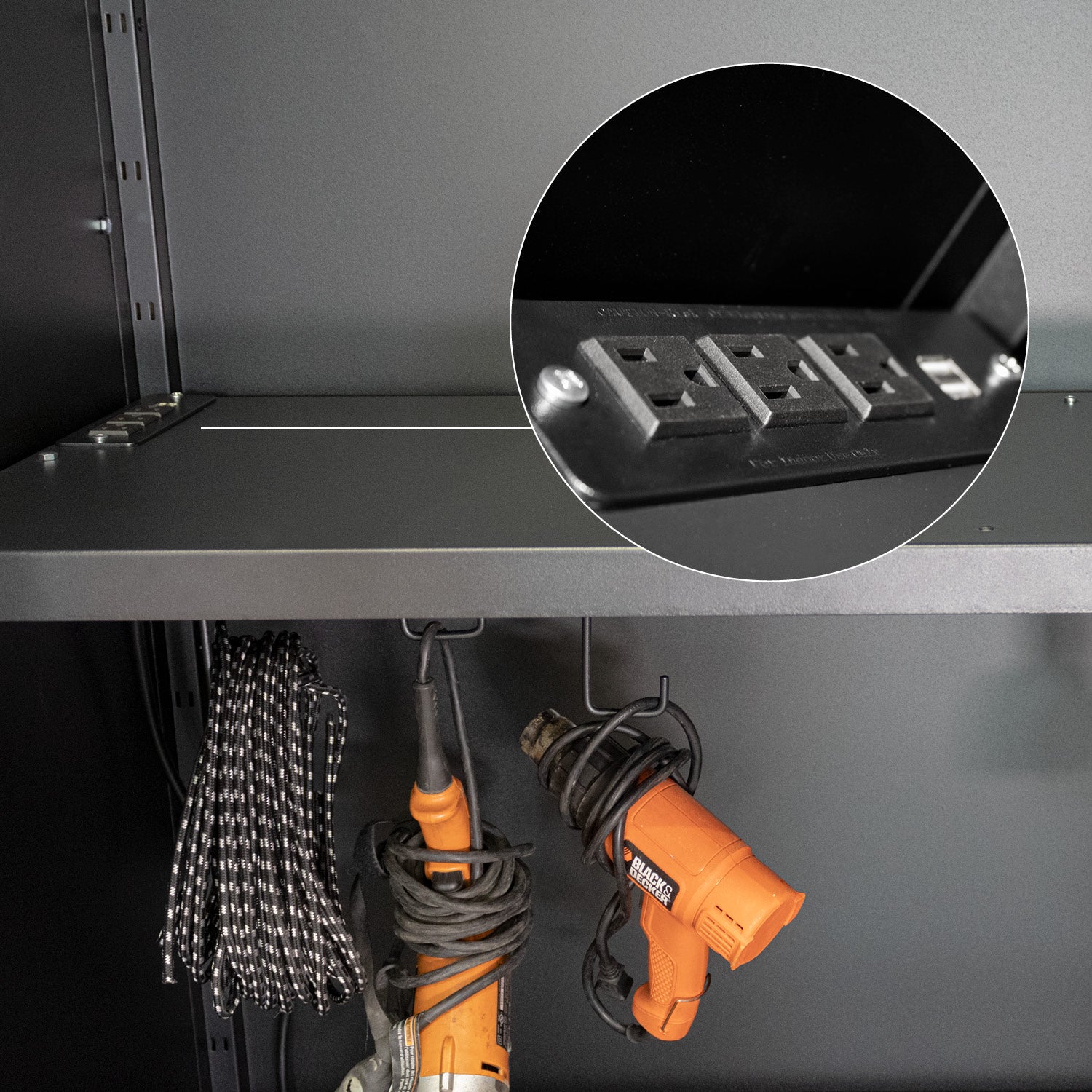 Fusion/LUX Power Bar for Wallmount