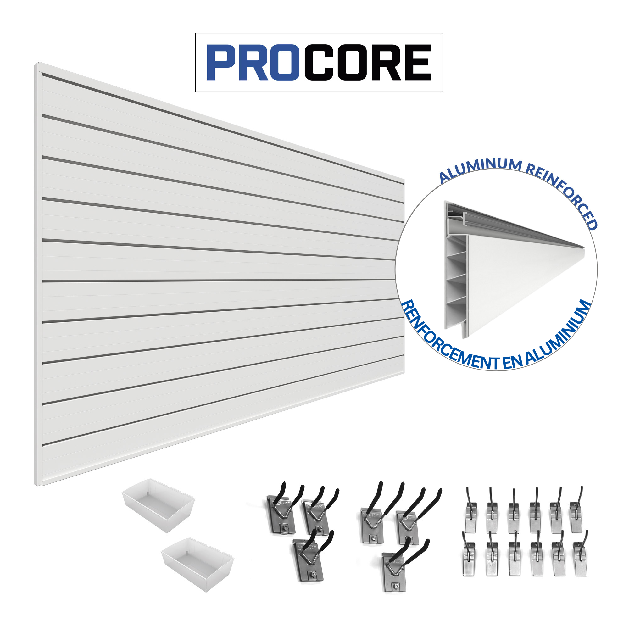 PROCORE Slatwall Organizer Bundle