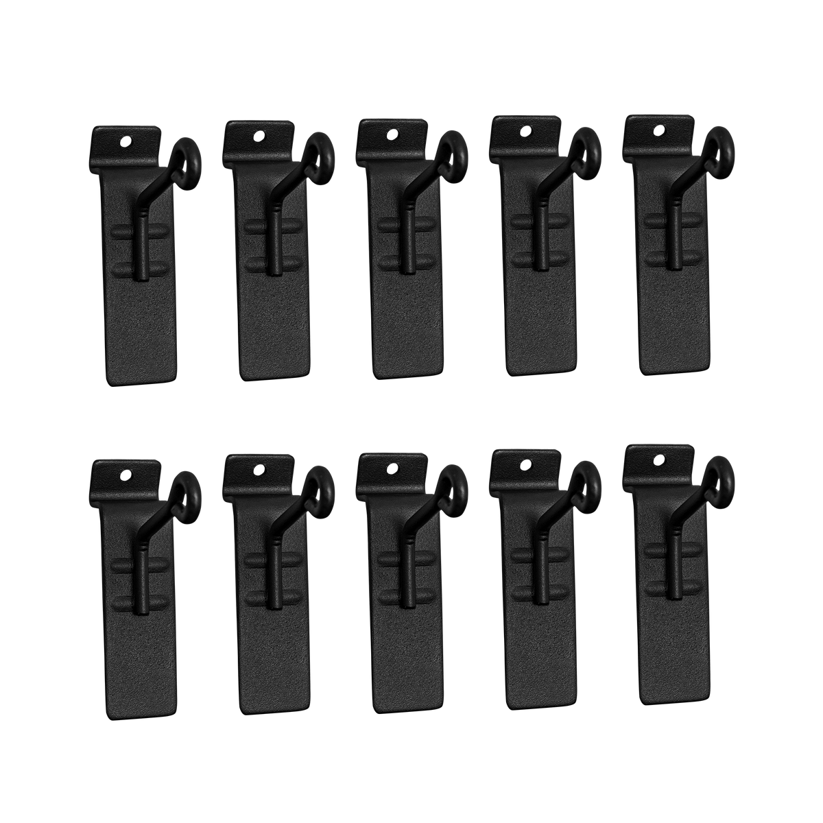 Single Coat hook - 10 Pack