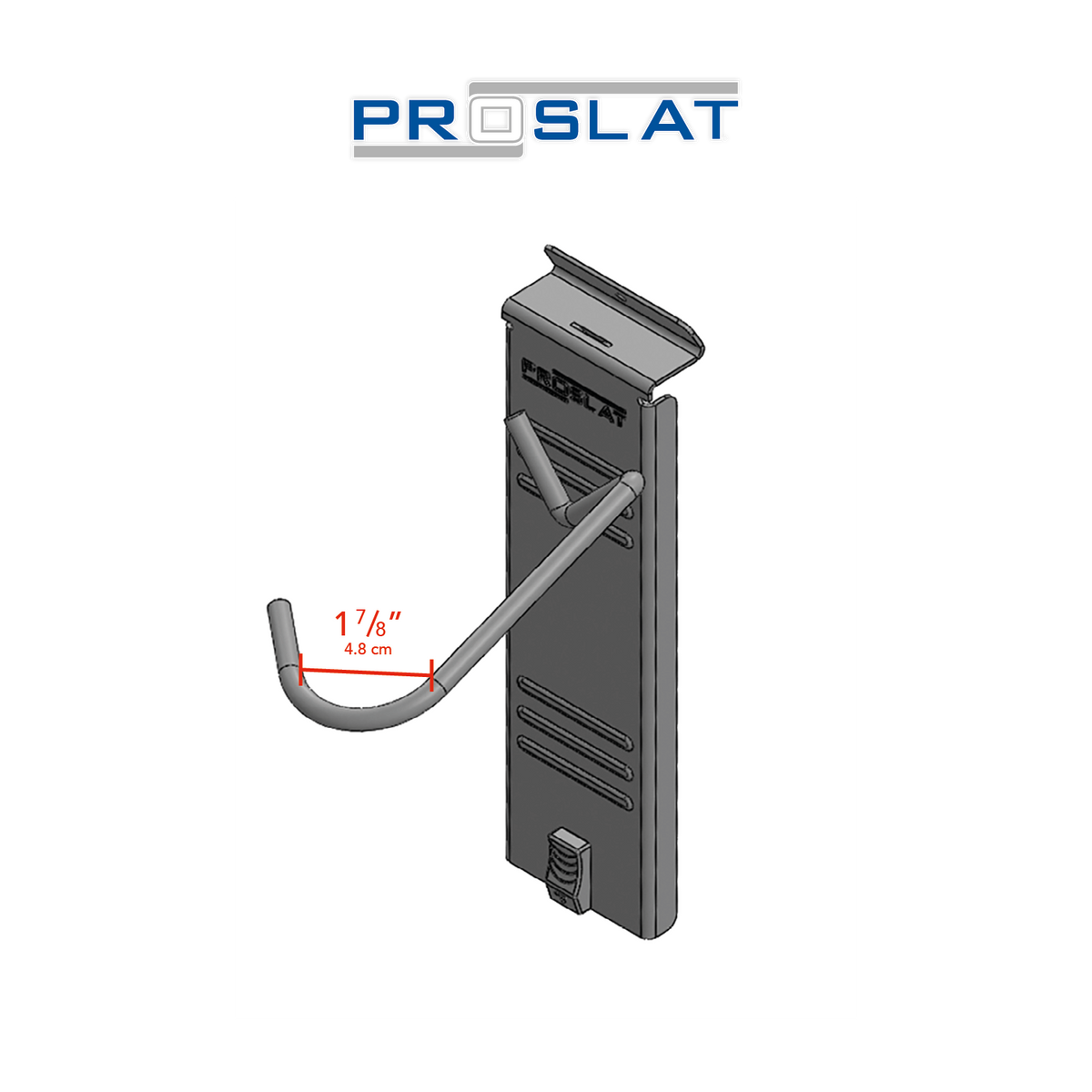 XL Vertical bike hook – 2 pack