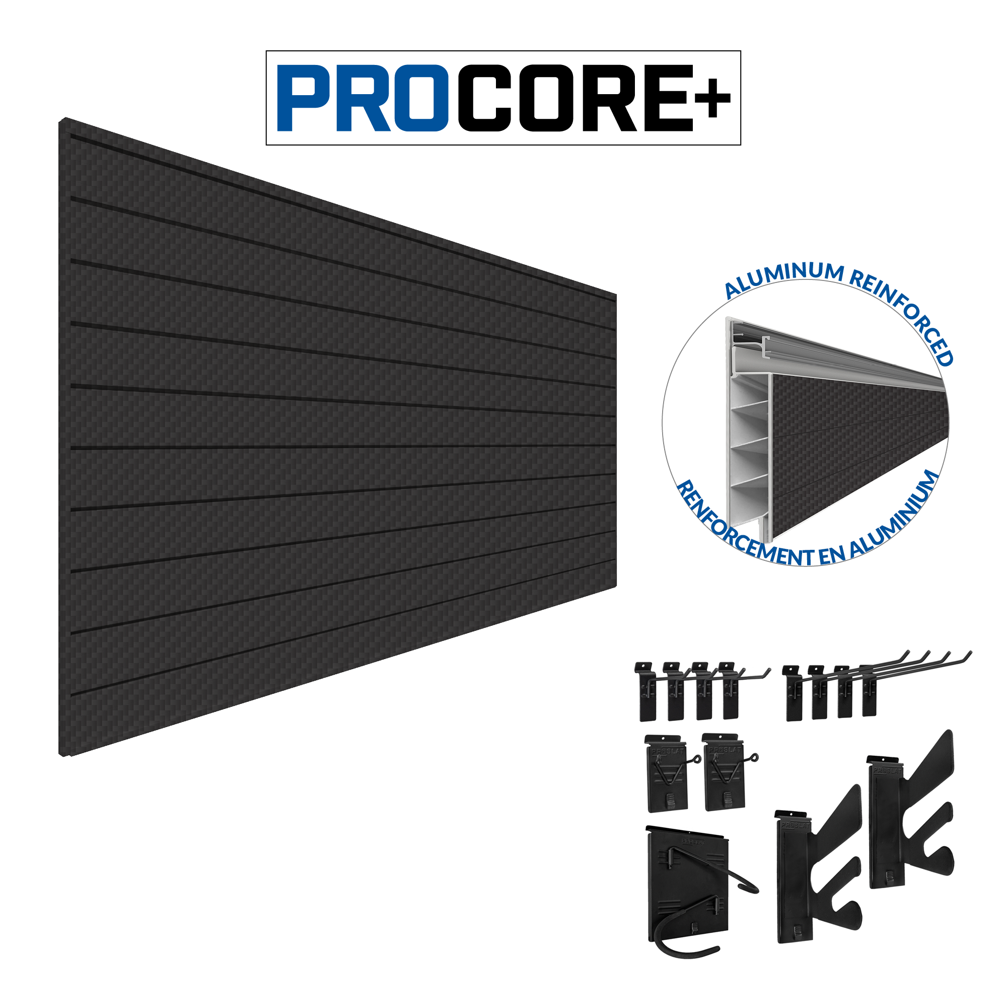 PROCORE Slatwall Sports Bundle – STEALTH