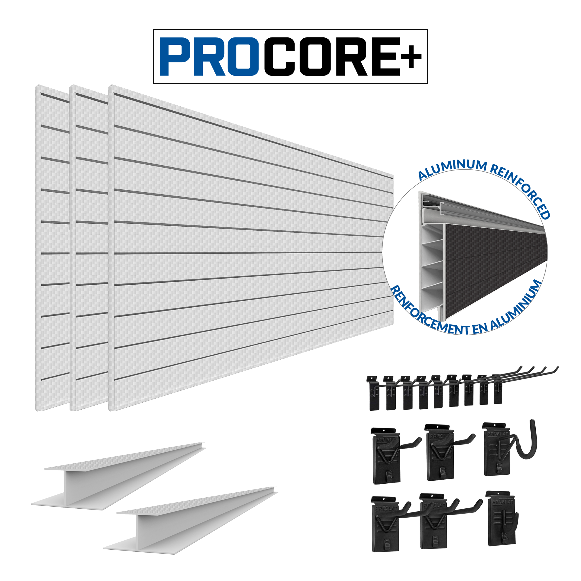 PROCORE Slatwall Standard Bundle – STEALTH