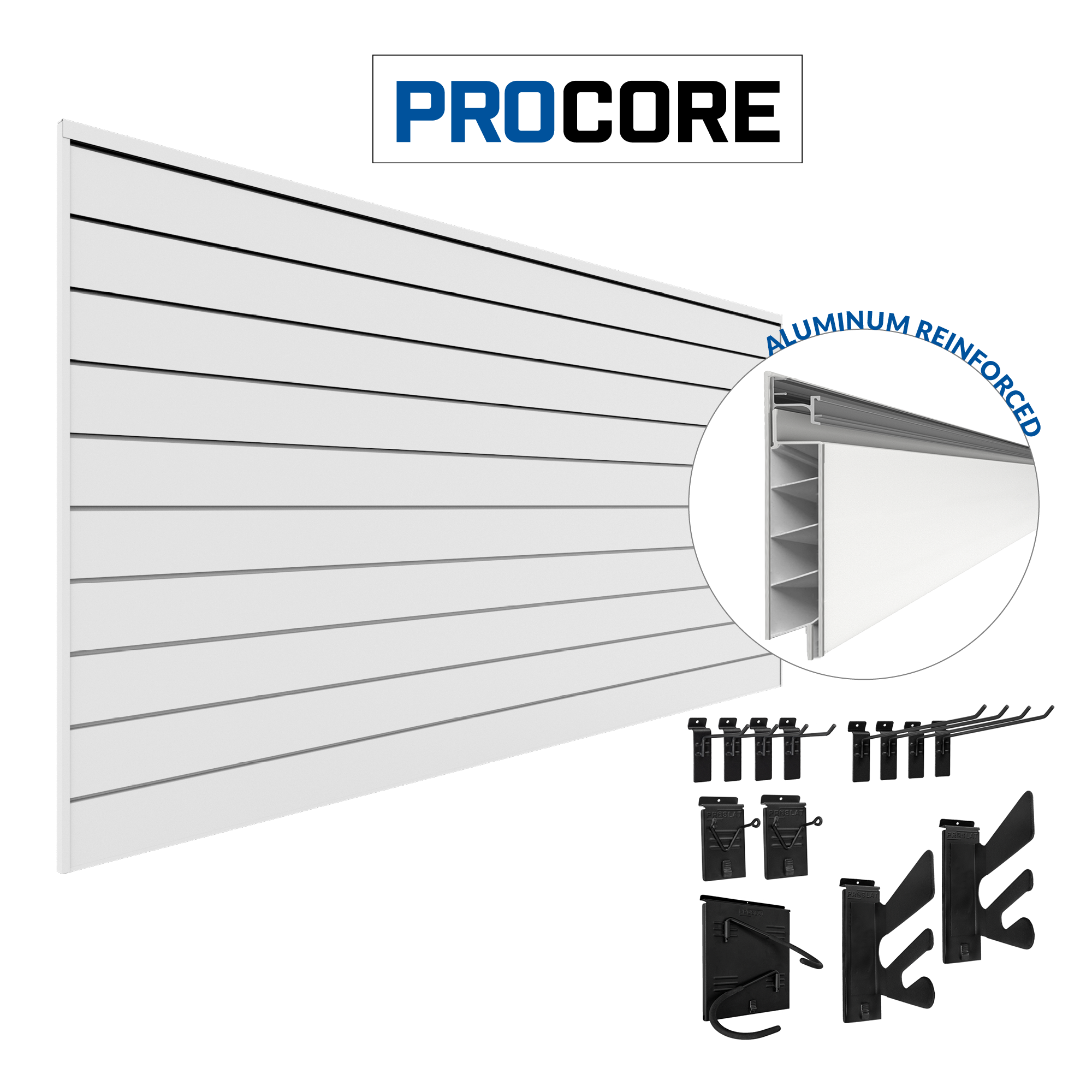 PROCORE Slatwall Sports Bundle – STEALTH