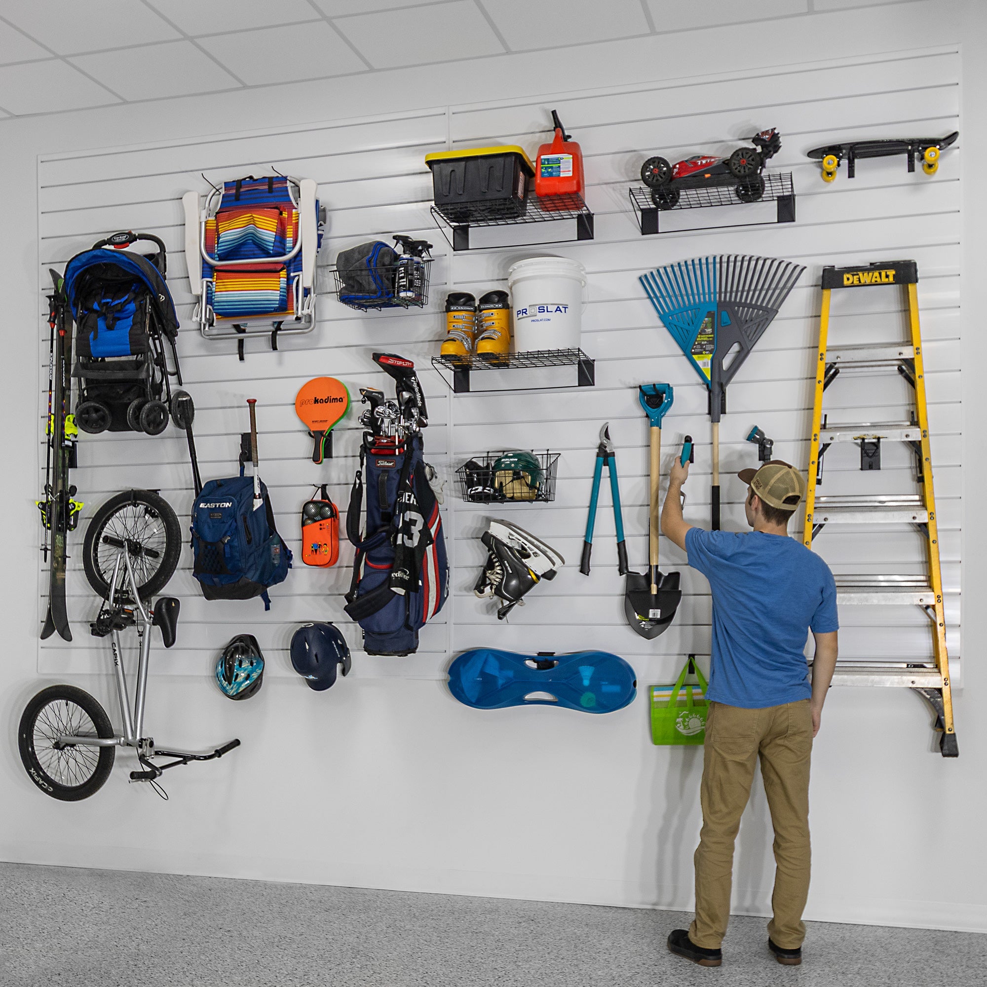 PROCORE Slatwall Basic Bundle – STEALTH