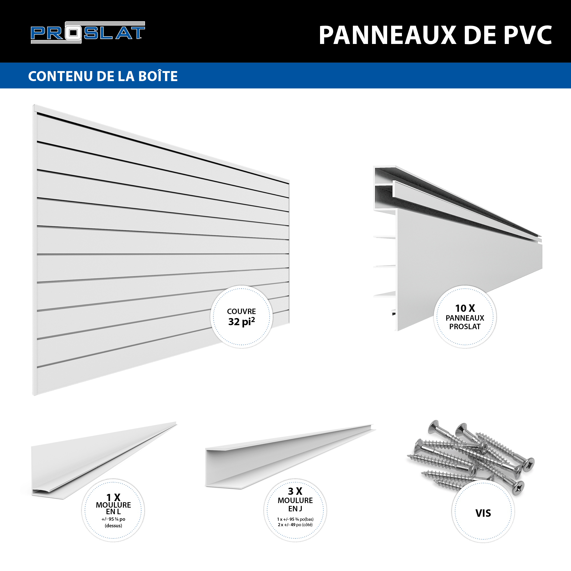 PVC Slatwall Organizer Bundle – STEALTH