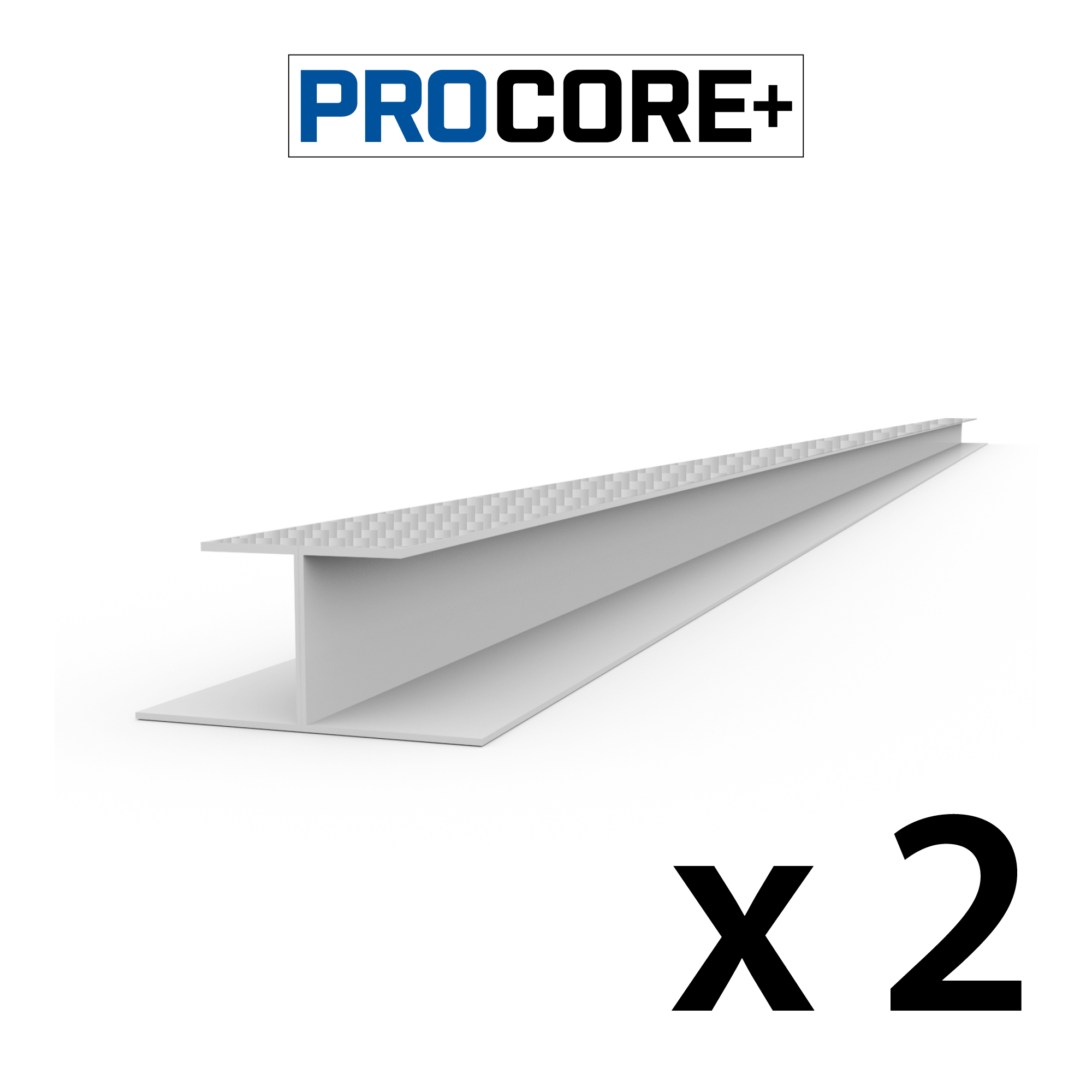 8 ft. PROCORE PVC H-Trim Pack