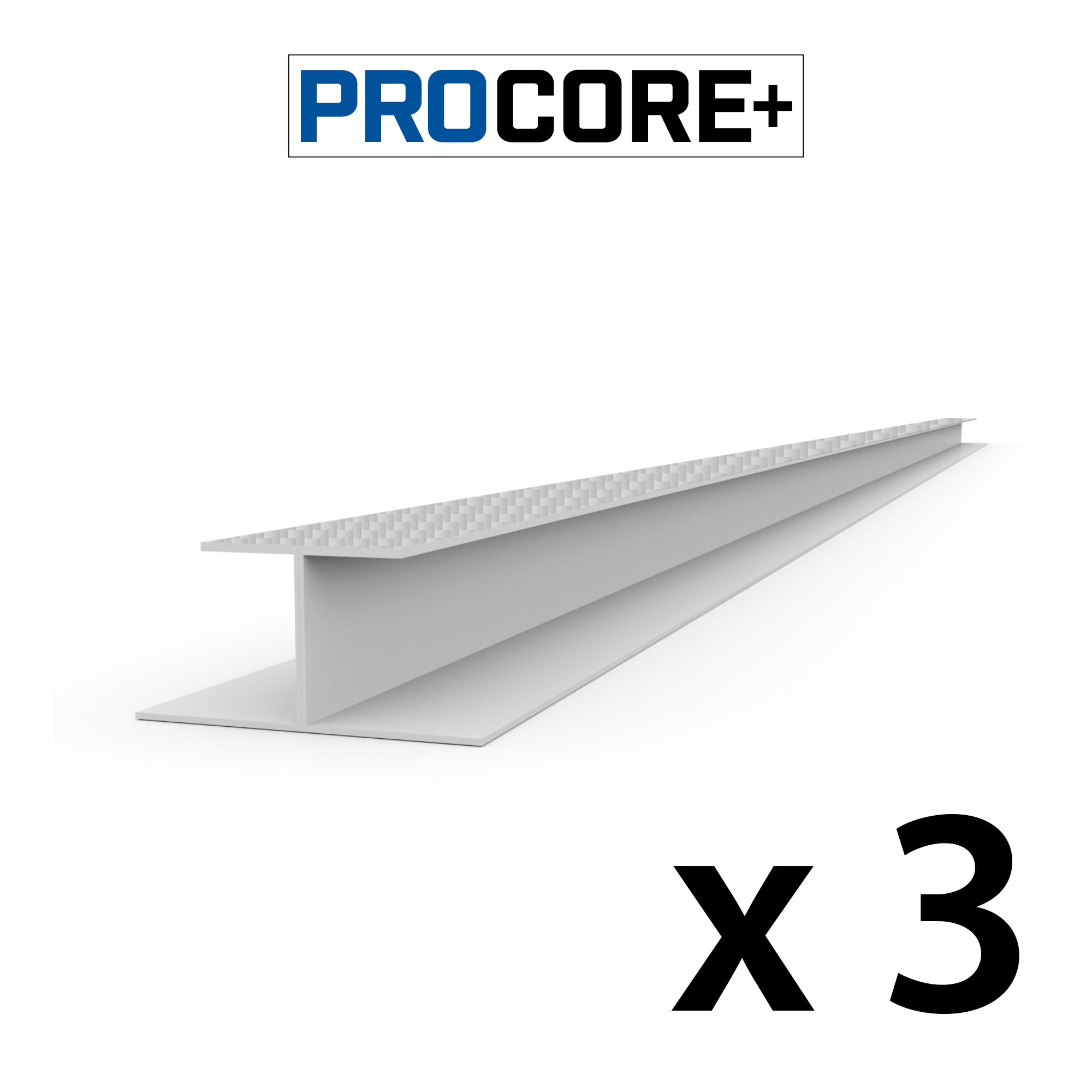 8 ft. PROCORE PVC H-Trim Pack