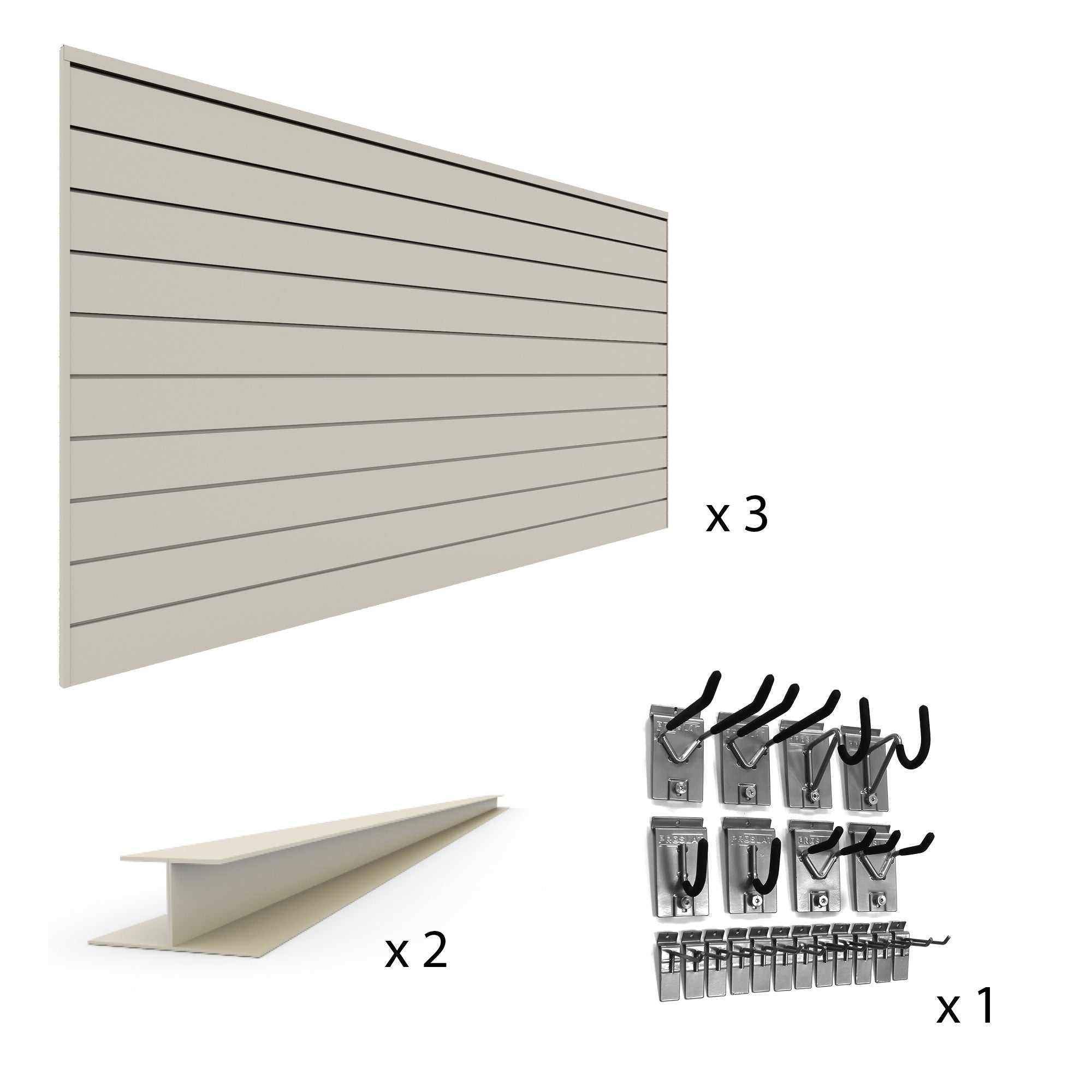 PVC Slatwall Standard Bundle